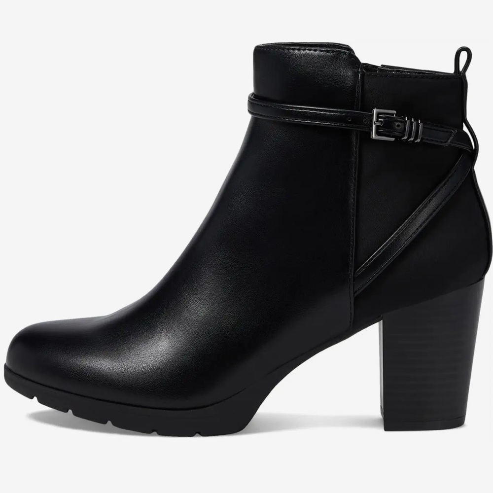 🌸ANNE KLEIN🌸 Riah Black Ankle Bootie Size:9.5 - Picture 2 of 13